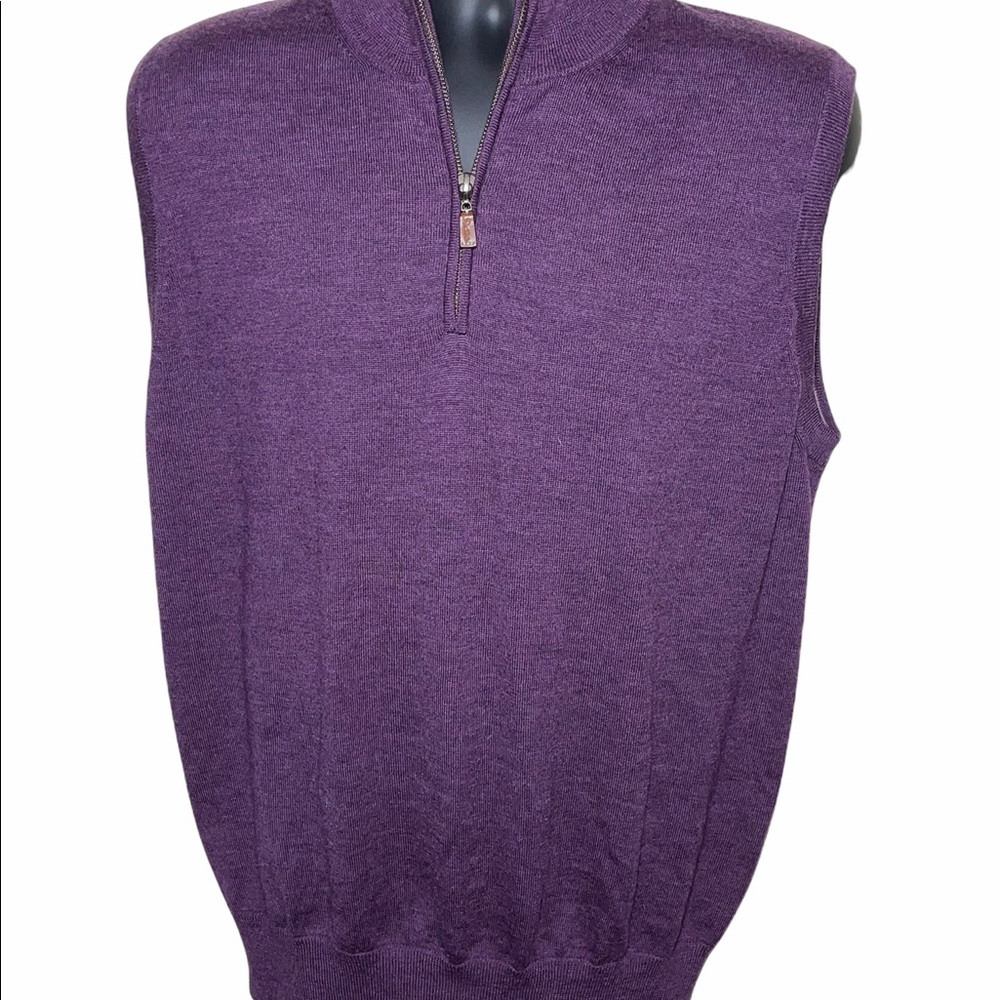 Peter Millar Men’s 100% Merino Wool Vest Medium